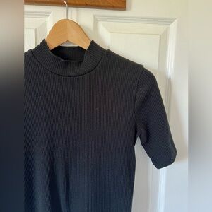 Drapey Mockneck Top, XS